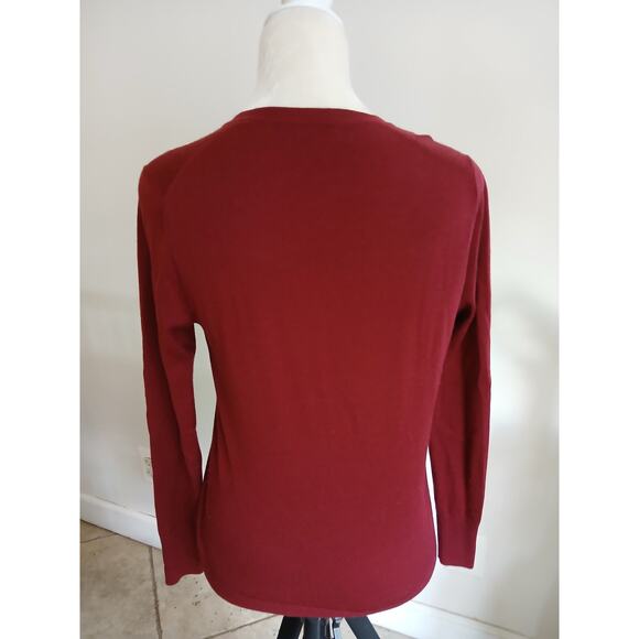 Uniqlo‎ v neck wool sweater Small - Picture 3 of 7